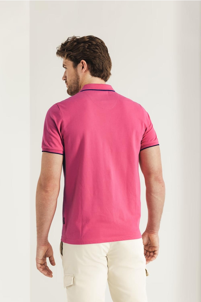PIQUE POLO MET STREEPDETAILS 46115400 4300